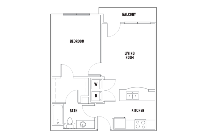 Leon: 1 Bed - 1 Bath C Premium SMART [Per Installment/Person]