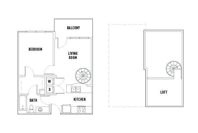 Leon: 1 Bed - 1 Bath E Premium w/Loft [Per Installment/Person]