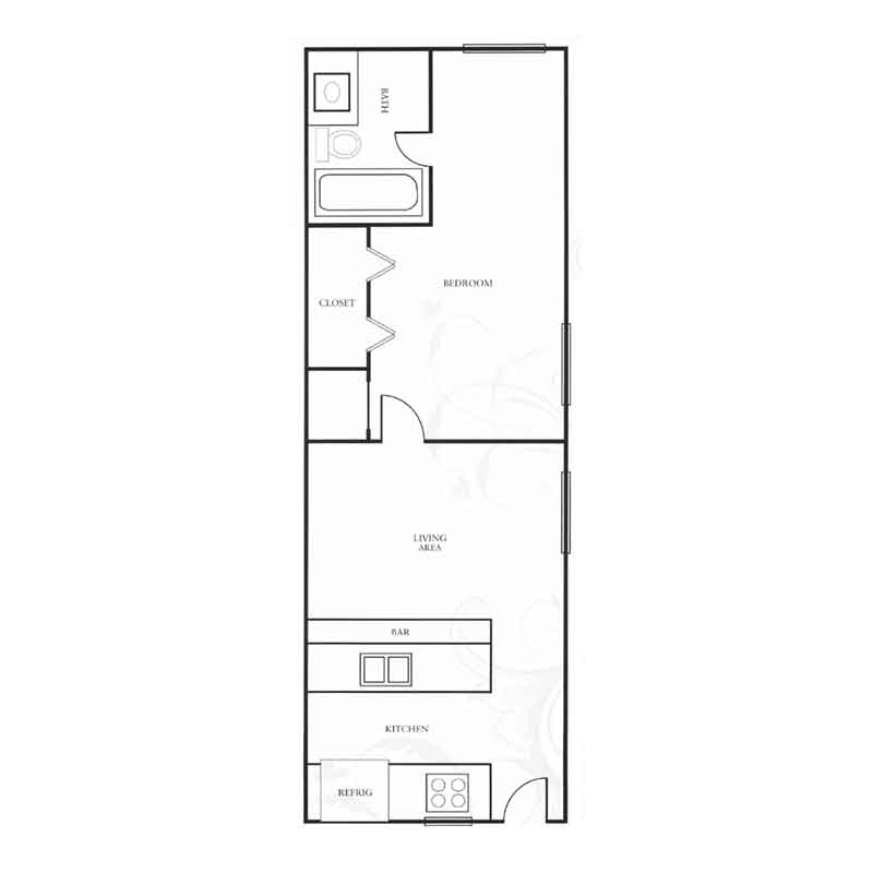 Large One Bedroom