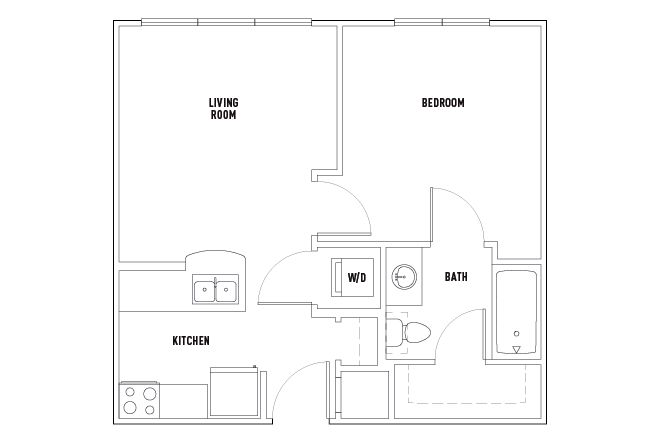 25th W: 1 Bed - 1 Bath B SMART [Per Installment/Person]