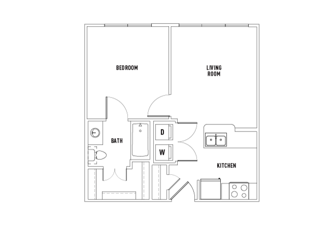 28th: 1 Bed - 1 Bath A [Per Installment/Person]