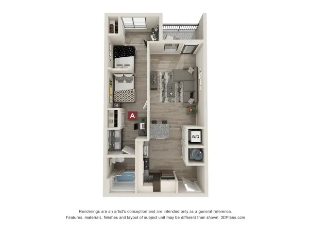 Astoria Double -1x1 Double (Double Occupancy Shared Bedroom)