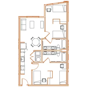 B3 (Shared Bedroom) [Per Installment/Person]