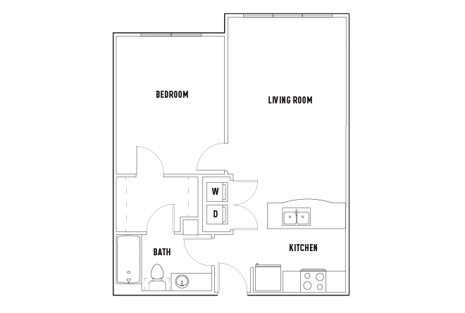Leon: 1 Bed - 1 Bath D [Per Installment/Person]