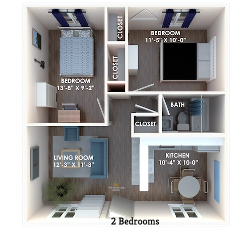 Full Apartment Unit (2BR/1BA)