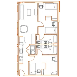 B4 (Shared Bedroom) [Per Installment/Person]