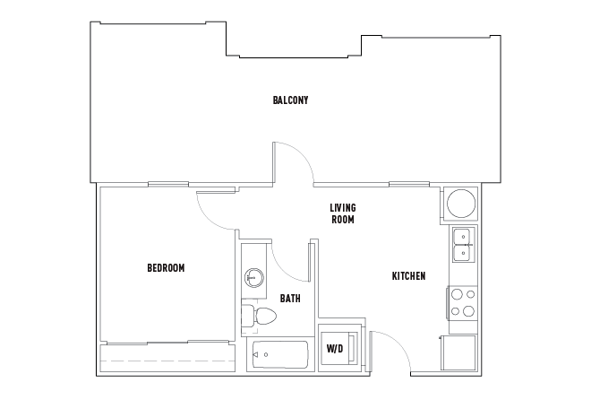 25th W: 1 Bed - 1 Bath A Premium SMART [Per Installment/Person]