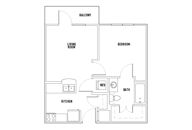 25th W: 1 Bed - 1 Bath B Premium SMART [Per Installment/Person]