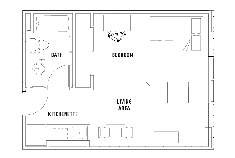 Deluxe Studio Suite Alt - SMART [Per Installment/Person]