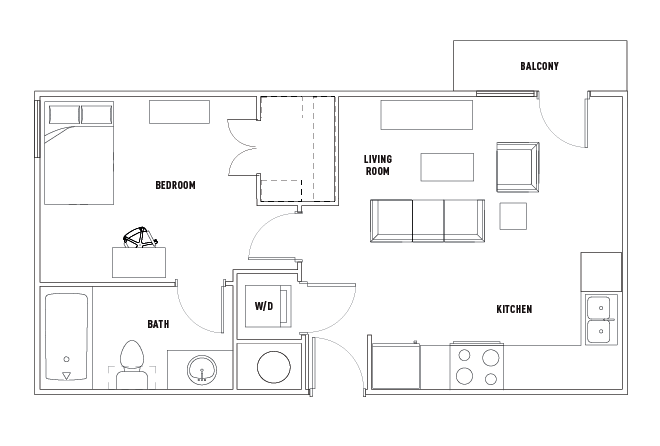 Vintage: 1 Bed - 1 Bath A [Per Installment/Person]